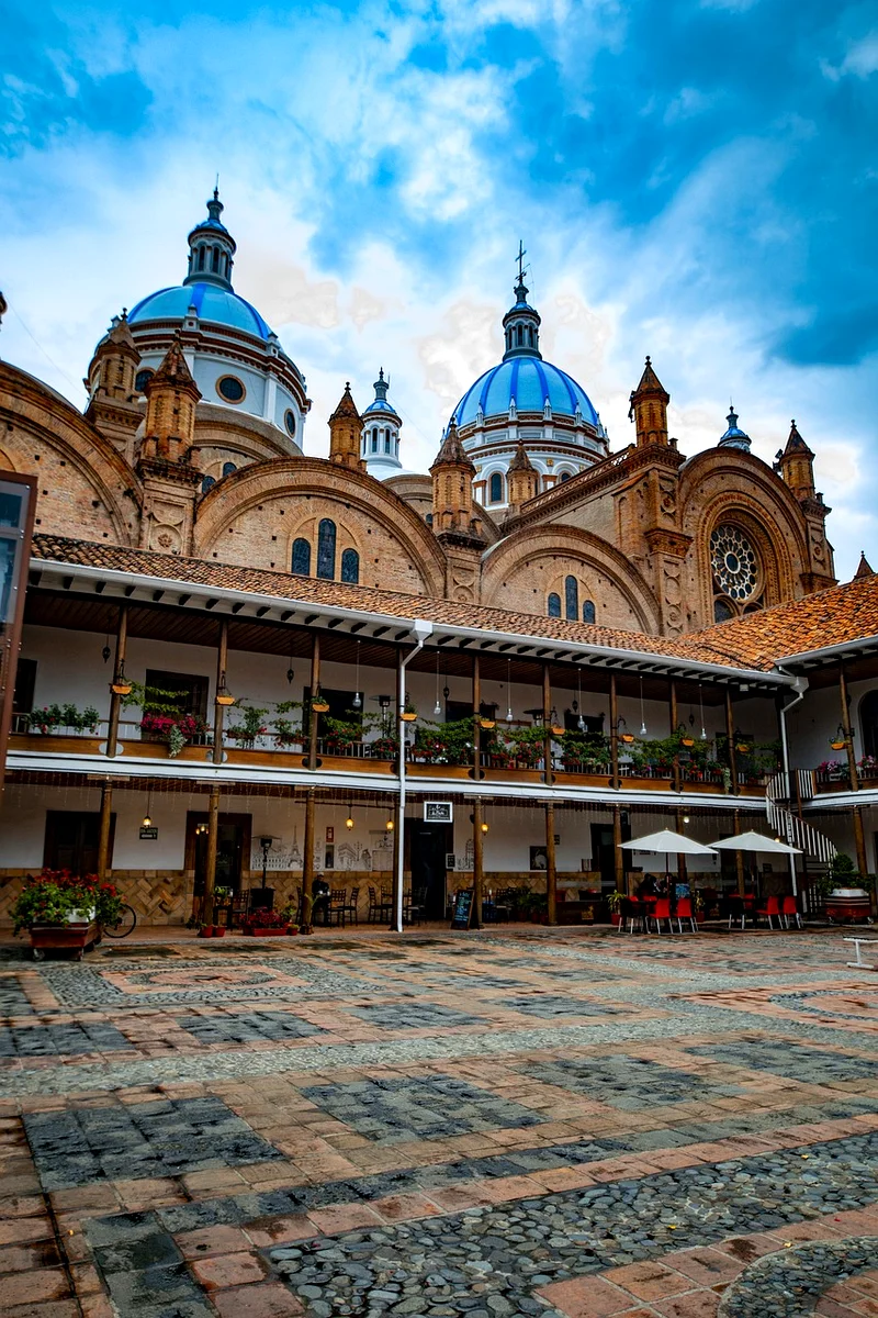 Independence Day celebration, Cuenca, Ecuador